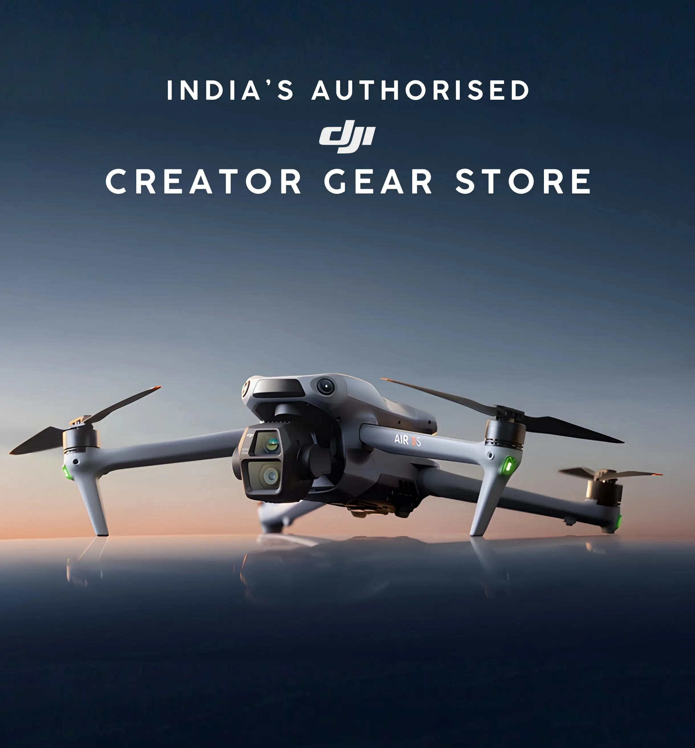 India's authorised DJI store — 3.2/5 on Trustpilot, 800+ reviews. Plus Autel, Insta360, and 10 more brands. New or Certified Pre-Owned. EMI from ₹999/mo, GST invoice, 1-year warranty.